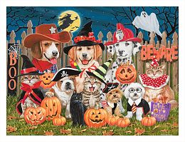 Пазл Pintoo 1200 деталей: Уильям Вандердассон. Хэллоуинские праздники