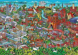 Пазл Trefl 1000 деталей: Юбилей: 40 лет Trefl