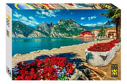 Пазл Step puzzle 500 деталей: Озеро Гарда, Италия