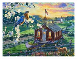 Пазл Pintoo 1200 деталей: Даррел Буш. Школьный день