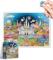 Пазл Pintoo 4800 деталей: Синдзи Ямамото. Новый год в Волшебном королевстве