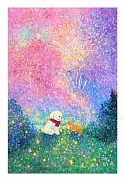 Пазл Pintoo 600 деталей: Юй-Си. Встреча под фейерверком