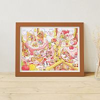 Пазл Pintoo 1200 деталей: Memeko. Сладкая вечеринка