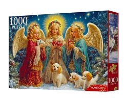 Пазл Рыжий Кот 1000 деталей: Сочельник