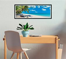 Пазл Clementoni 1000 деталей: Гамак на берегу океана