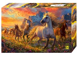 Пазл Step puzzle 1000 деталей: Табун