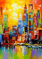 Пазл Enjoy 1000 деталей: Яркий Нью-Йорк