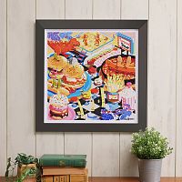 Пазл Pintoo 900 деталей: Иссики Тоаки. Искрящийся ужин