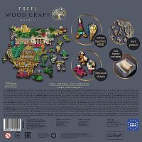 Пазл деревянный Trefl 1000 деталей: Знаменитые места Франции