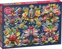 Пазл Cherry Pazzi 1000 деталей: Роскошные насекомые