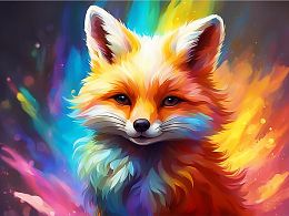 Пазл деревянный Алма 300 деталей Самые яркие. Лиса №1