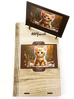 Пазл деревянный Алма 300 деталей Пушистые создания. Котенок №1