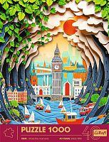 Пазл Trefl 1000 деталей: 40 лет Trefl - Лондон