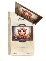 Пазл деревянный Алма 500 деталей. Милые монстрики. Рыжик на лугу