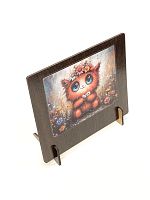 Пазл деревянный Алма 500 деталей. Милые монстрики. Рыжик на лугу