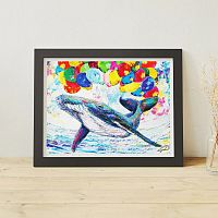 Пазл Pintoo 1200 деталей: NiJiSuKe. Плавающий кит