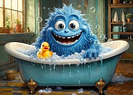 Пазл Cherry Pazzi 1000 деталей: Веселое купание