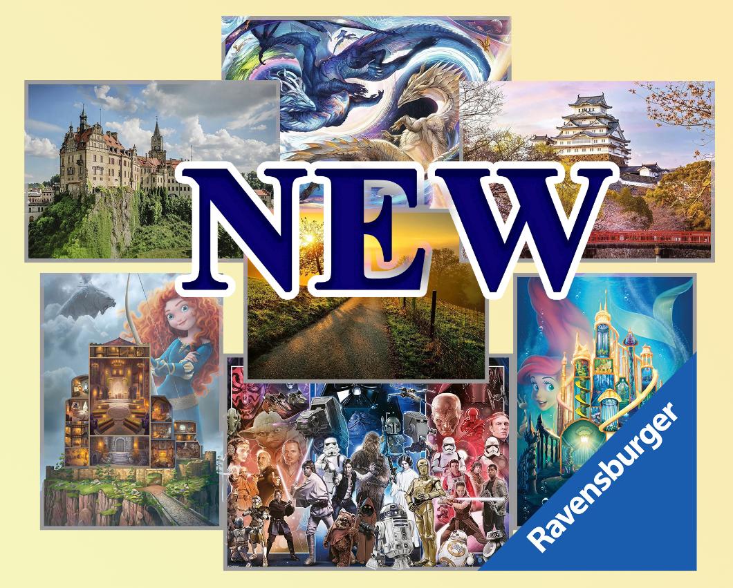 Новинки пазлов Ravensburger (февраль 2026)