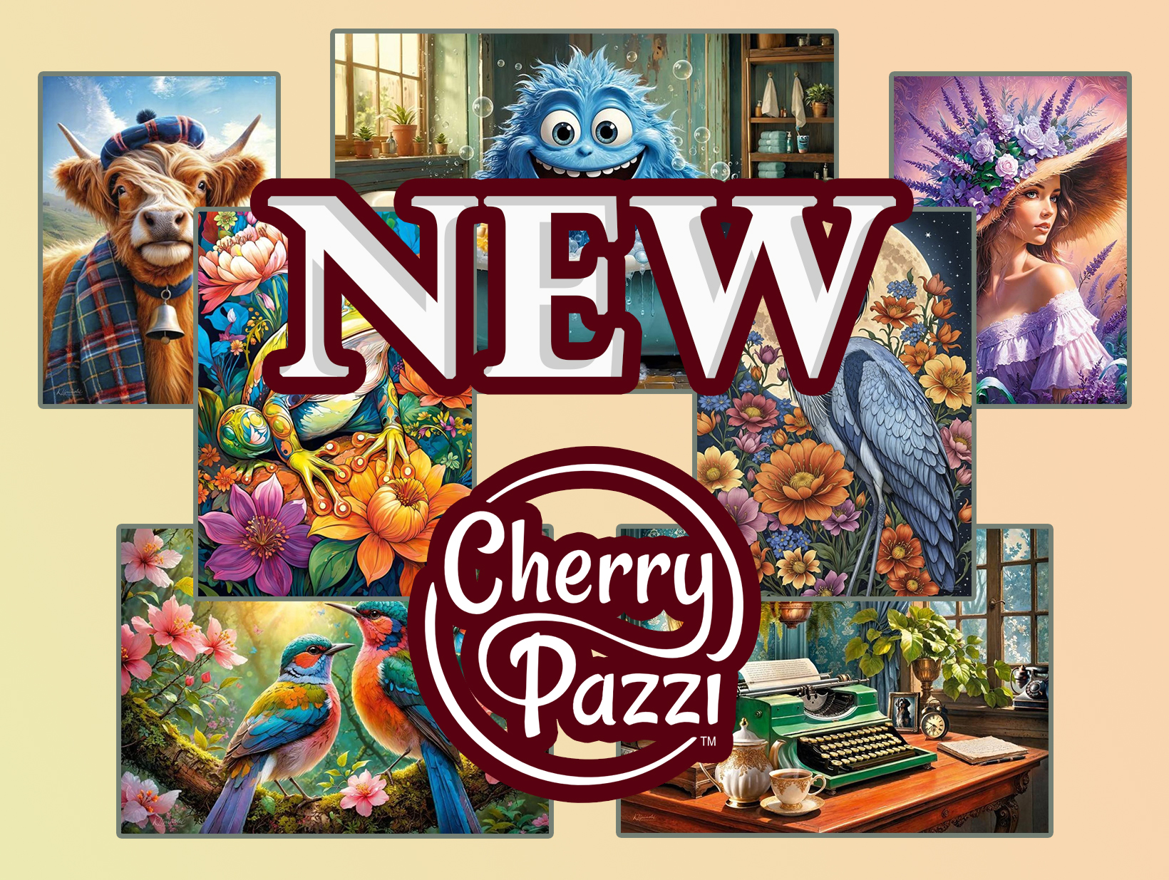 Новинки пазлов Cherry Pazzi (март-апрель 2025)