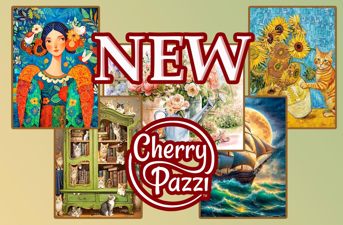Новинки пазлов Cherry Pazzi (июнь 2026)