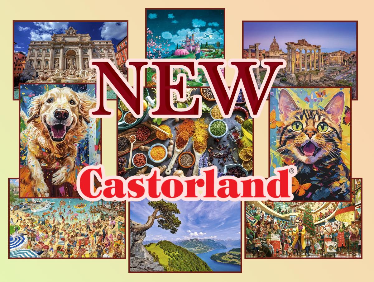 Новинки пазлов Castorland (январь 2025)