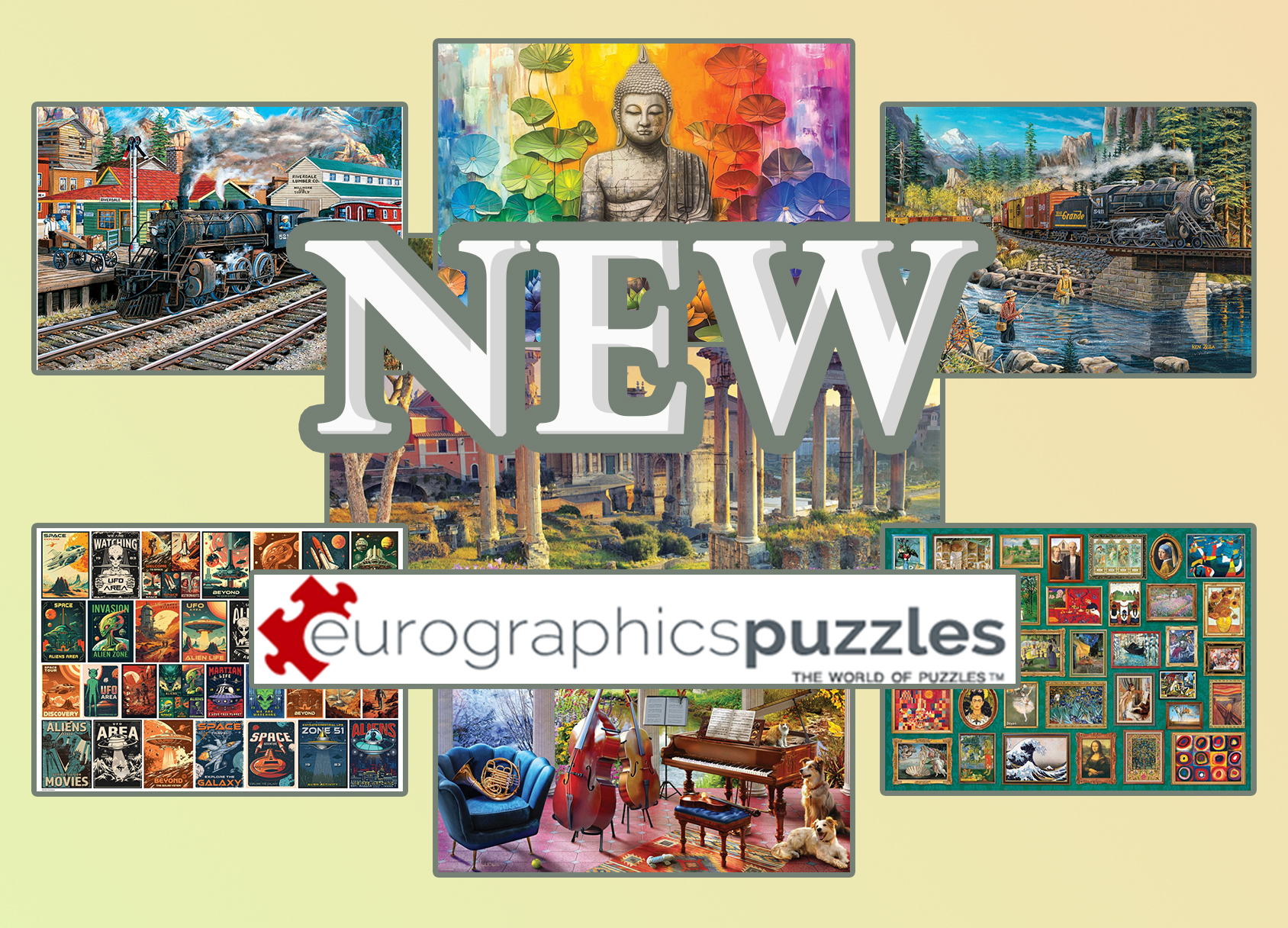 Новинки пазлов Eurographics (март 2025)