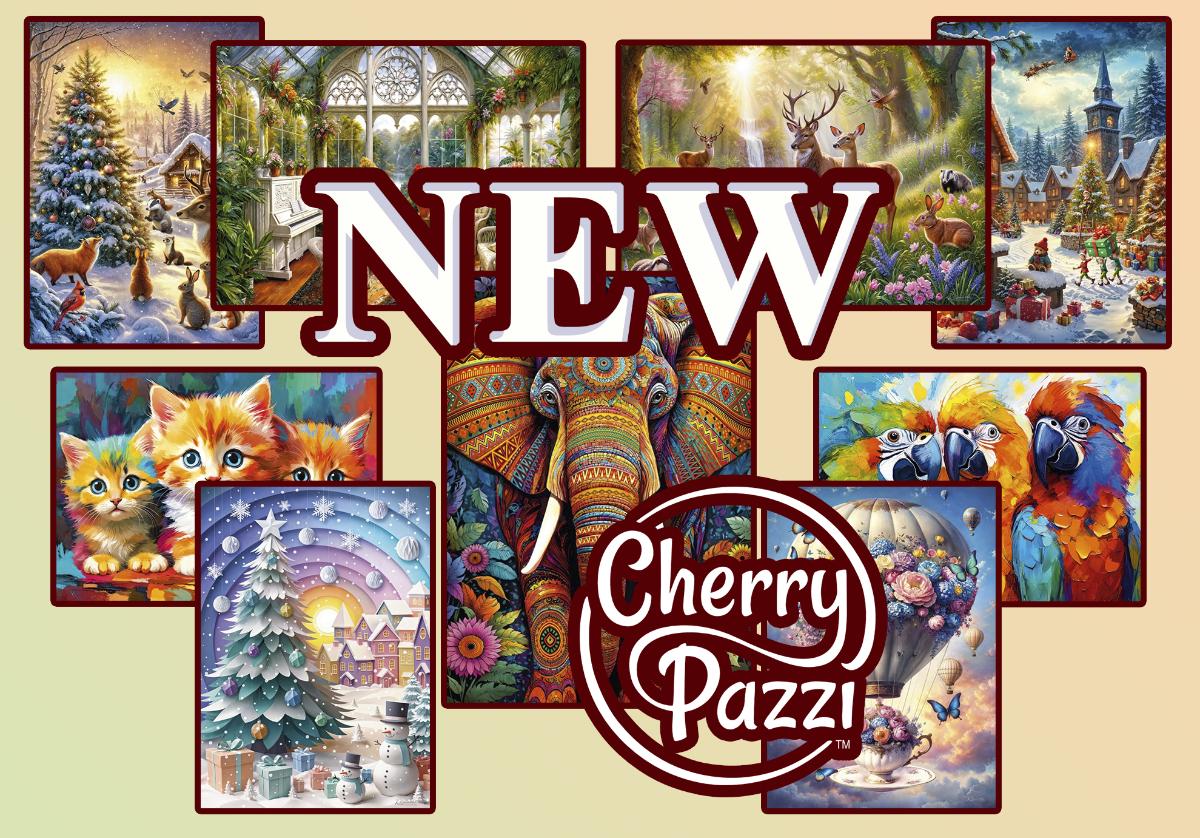 Новинки пазлов Cherry Pazzi (октябрь 2025)