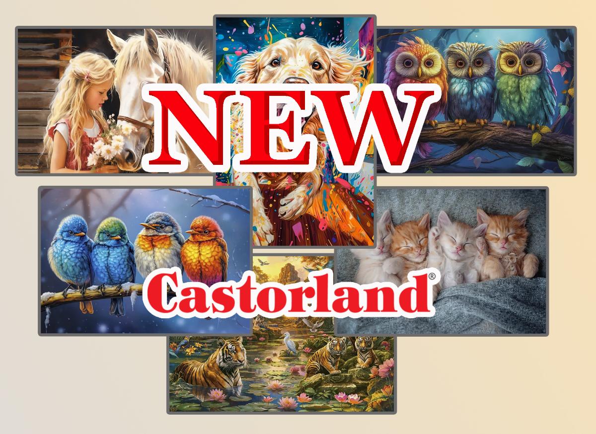 Новинки пазлов Castorland (март 2024)