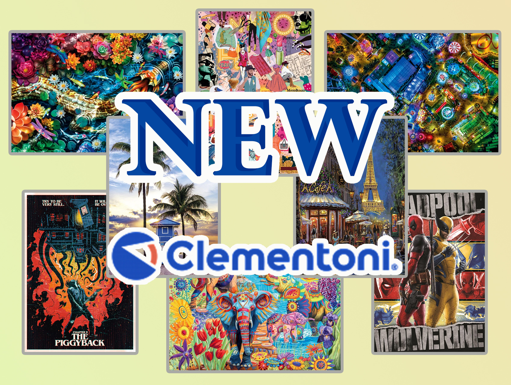 Новинки пазлов Clementoni (апрель 2025)