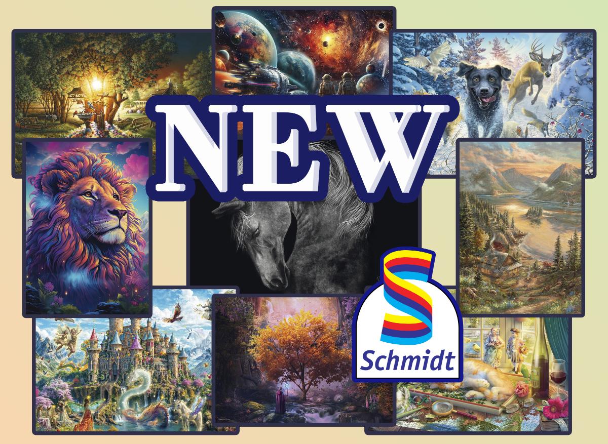 Новинки пазлов Schmidt (июль 2025)
