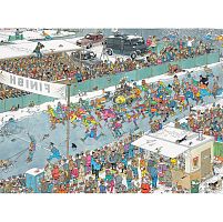 Пазл 2000 Jumbo Ян ван Хаастерен Ледовый забег по 11 городам