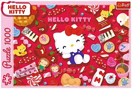 Пазл Trefl 1000 деталей: Hello Kitty