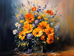 Пазл деревянный Алма 300 деталей Цветы и натюрморты. №1