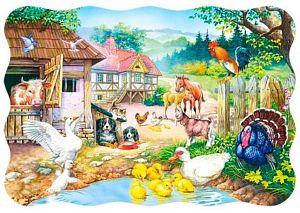 Пазл Castorland 30 деталей: Ферма