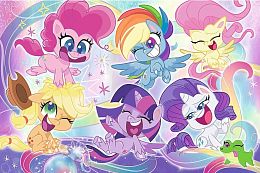 Пазл Trefl 24 деталей: Дружба маленьких Пони