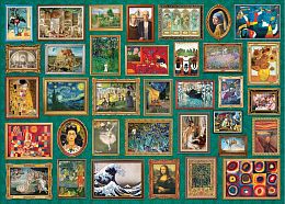 Пазл Eurographics 2000 деталей: Шедевры