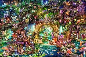 Пазл Ravensburger 4000 деталей: Скрытый мир фей