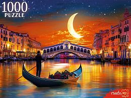 Пазл Рыжий Кот 1000 деталей: Ночная Италия