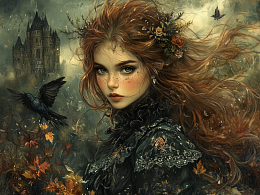 Пазл Алма деревянный 500 деталей. Сказочный мир. Магия древнего замка