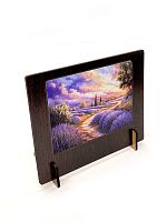 Пазл деревянный Алма 500 деталей. Волшебство природы. Закат над лавандовым полем