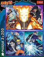Пазл Trefl 2х200 деталей: Наруто