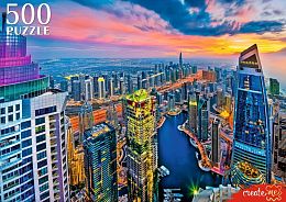 Пазл Рыжий Кот 500 деталей: Небоскребы Дубая