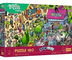 Пазл Trefl 160 деталей: 40 лет Trefl - Трефлики празднуют