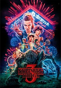 Пазл Clementoni 1000 деталей: NETFLIX. Очень странные дела - 3