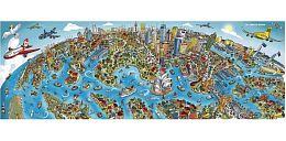 Пазл Schmidt 1000 деталей: Хартвиг Браун. Панорама города - Сидней