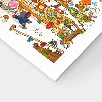 Пазл Pintoo 1200 деталей: Пэйцзи. Лесной рынок