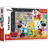 Пазл Trefl 30 деталей: Торт на день рождения