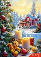 Пазл Рыжий Кот 500 деталей: Новогодняя сказка