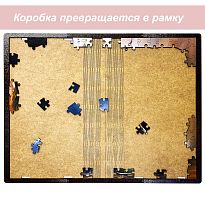 Пазл Алма деревянный 500 деталей. Города и страны. Море красок