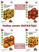 Набор семян, семена  однолетние цветы Бархатцы